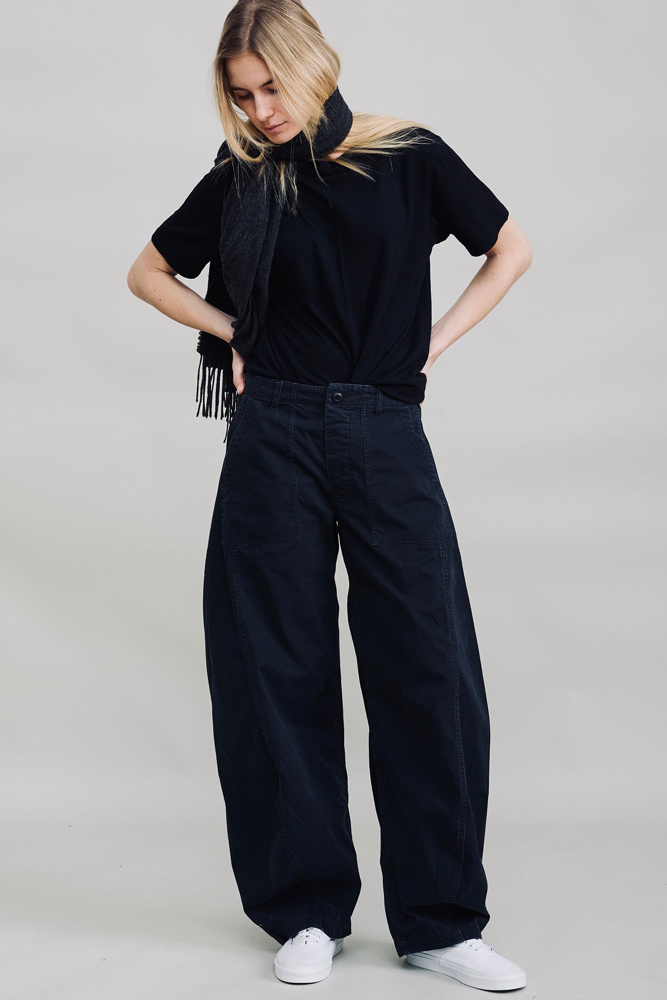 Remy Barrel Utility Pant - Black