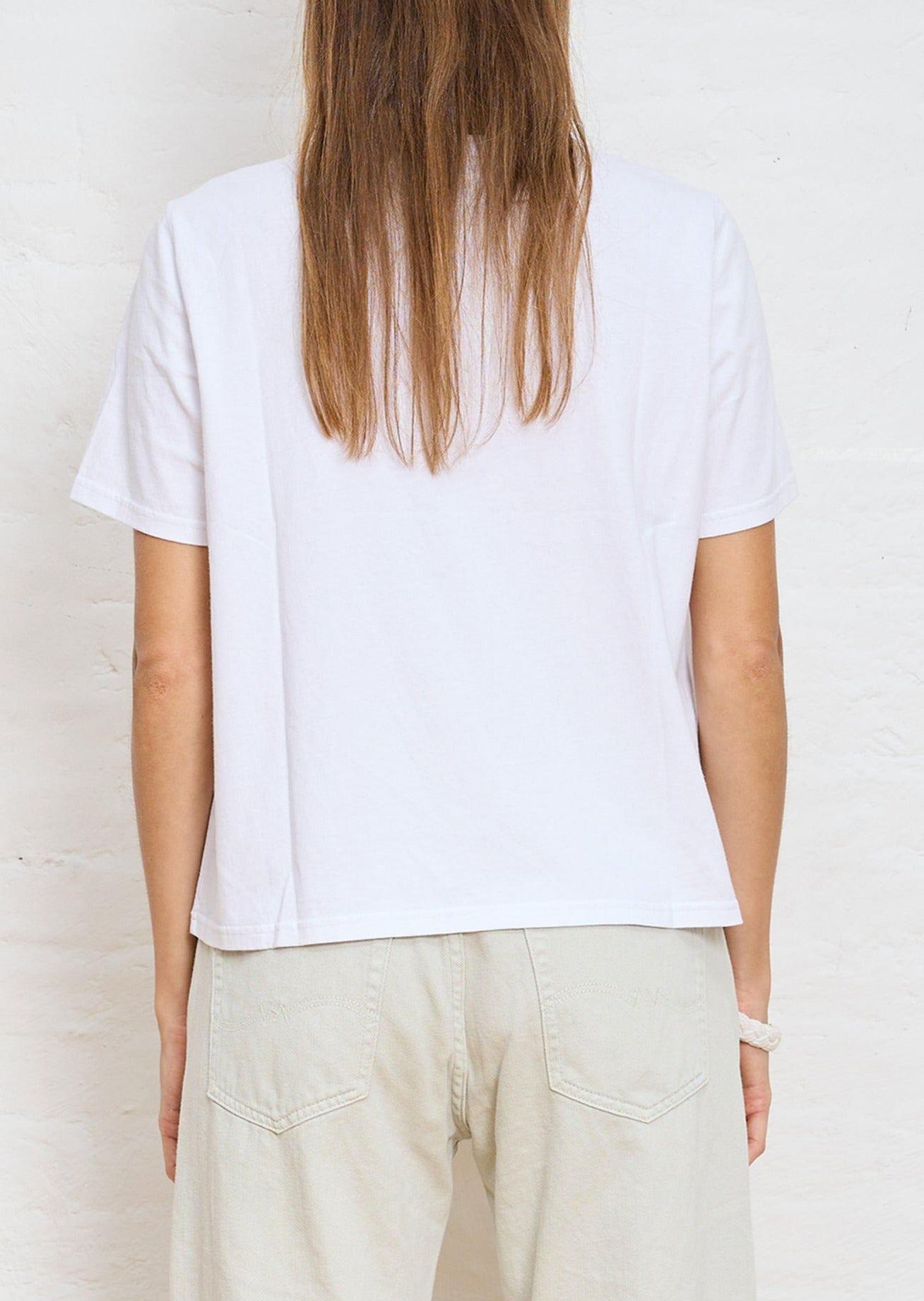 Henley T - White