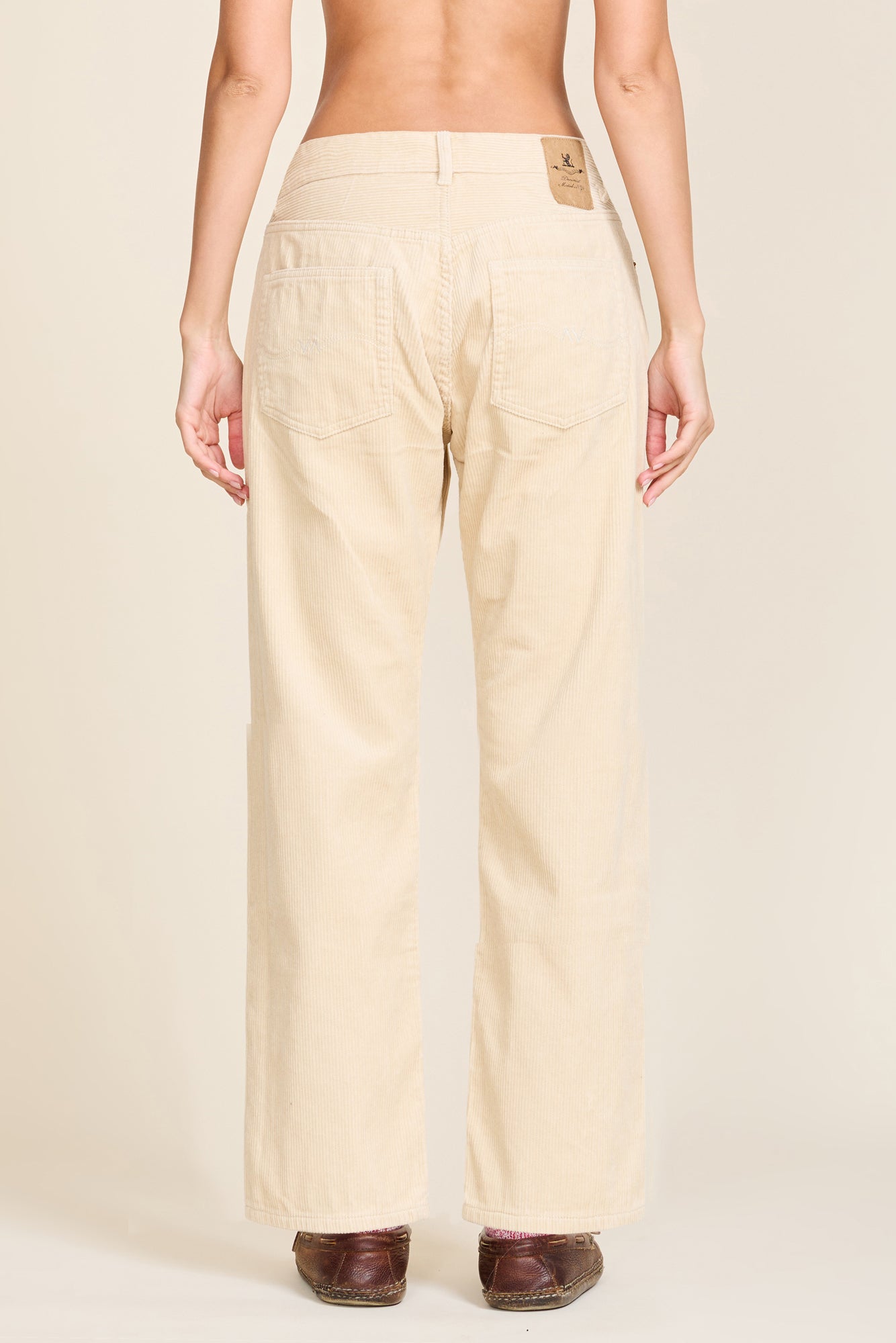Lucy Boyfriend Pant - Sand Corduroy