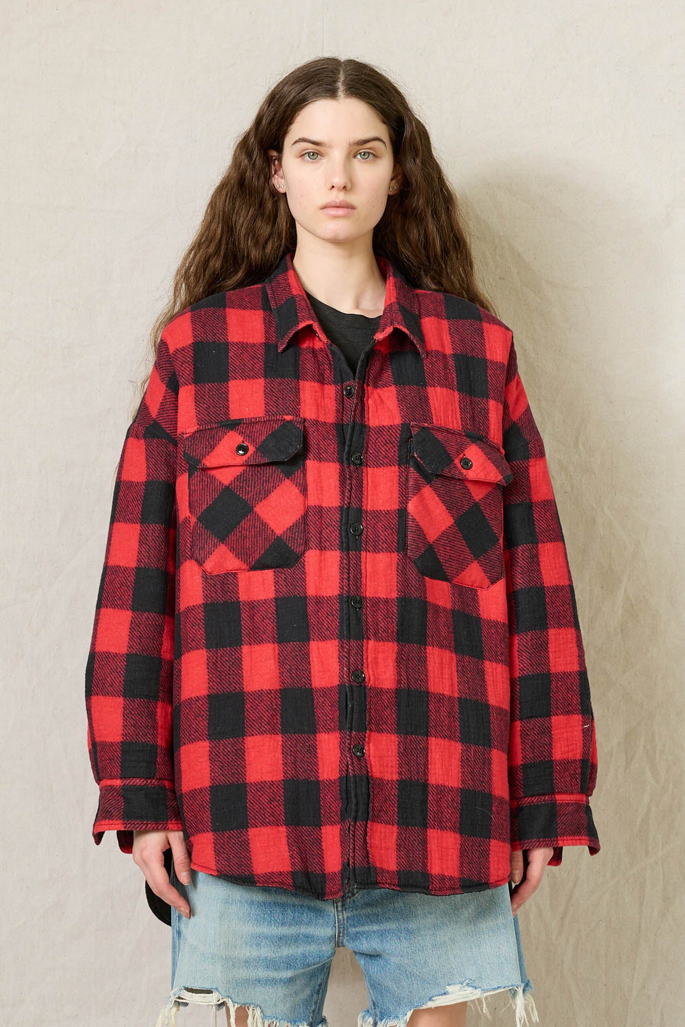 CPO Shirt Jacket - Printed Red Buffalo