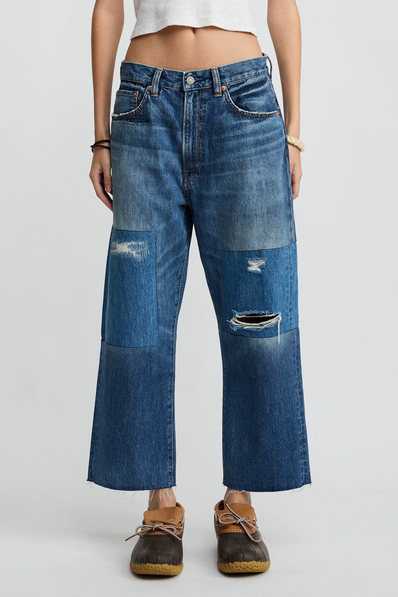 Haisley Slouch Boyfriend-Jeans – Fenmore Blue