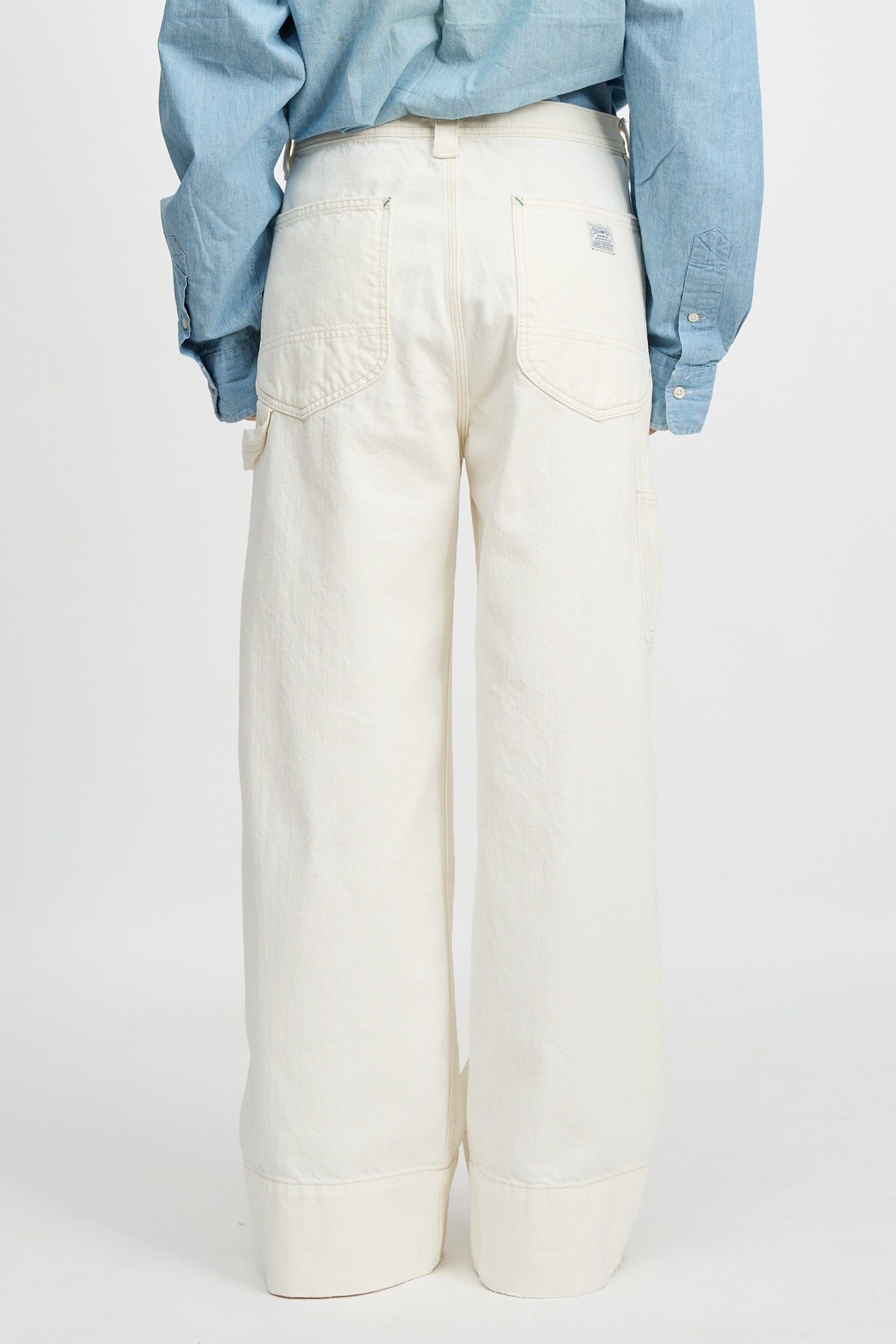 Payden Relaxed Carpenter Jean - Vintage Cream White