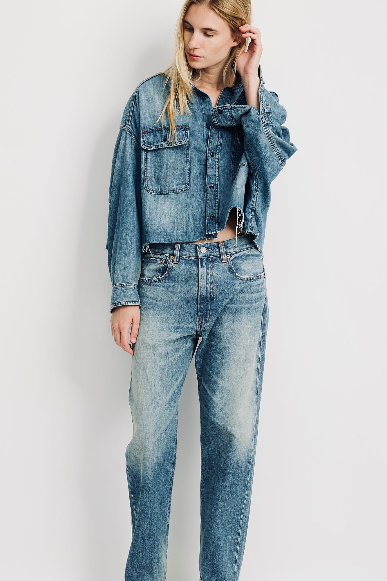 Lucy Boyfriend Jean - Glenmore Blue