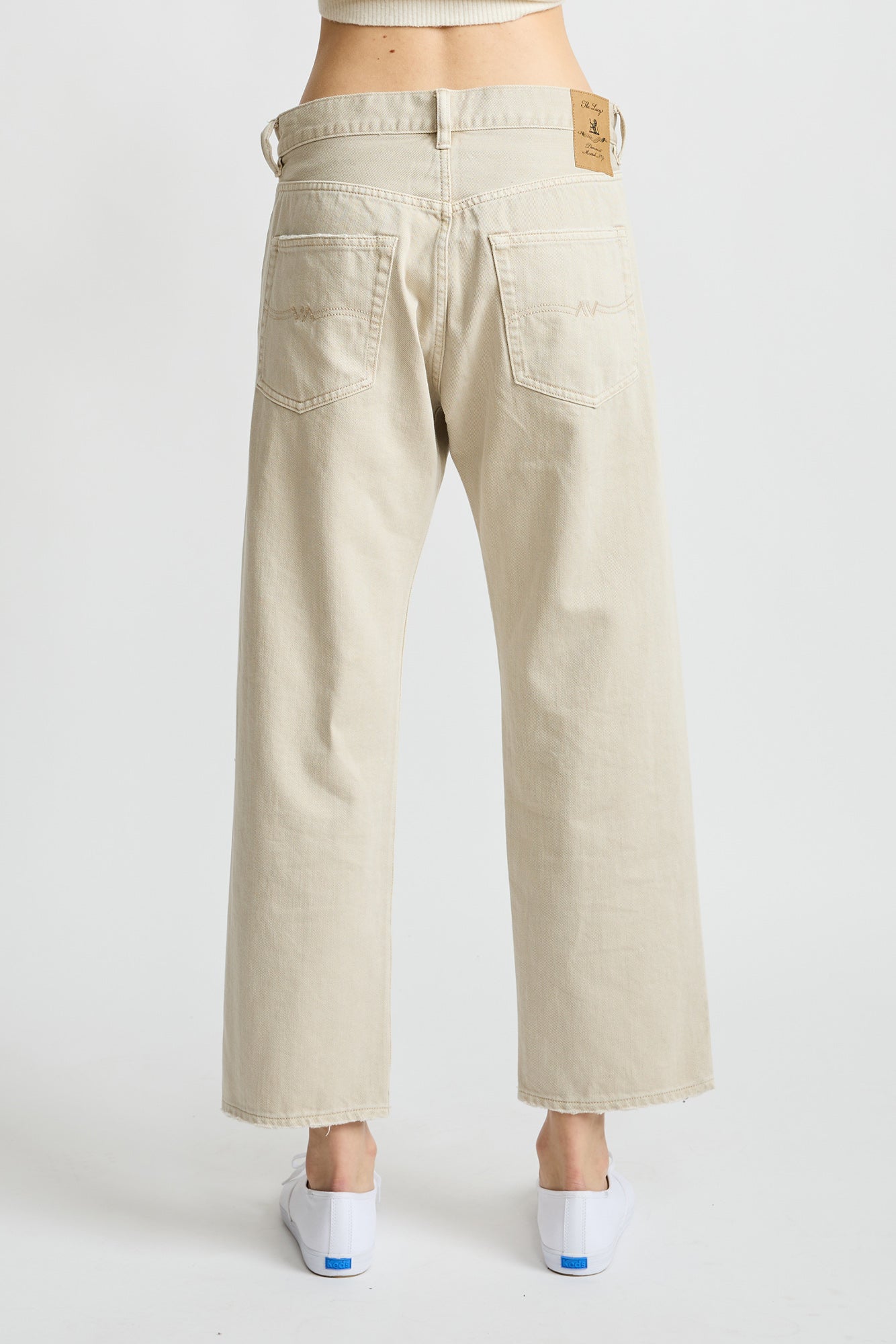 Lucy Boyfriend Jean - Barley Khaki