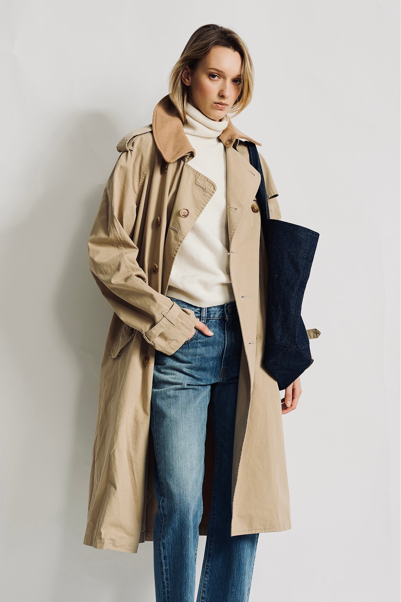 Kate Trench - Light Khaki