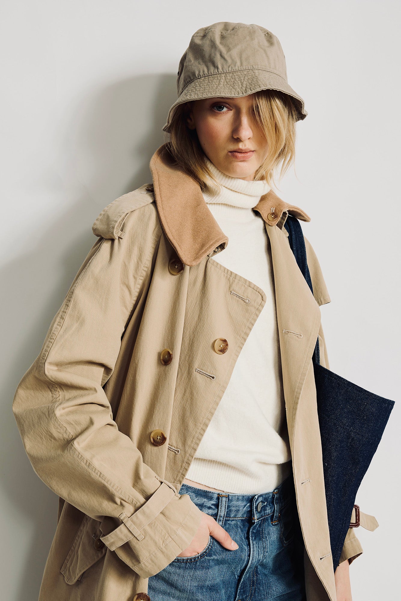Kate Trench - Light Khaki