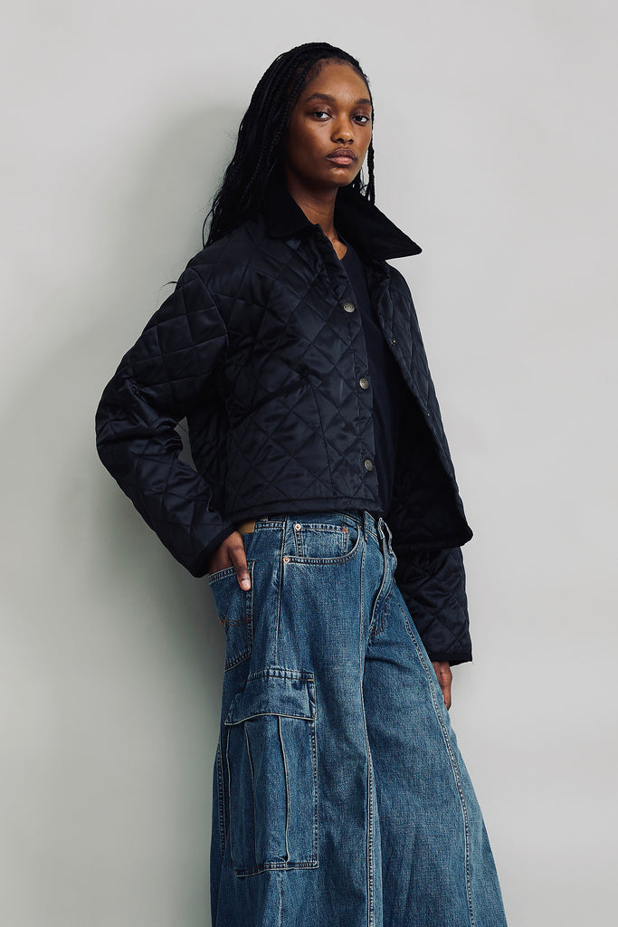 Faulkner Quilted Jacket - Black
