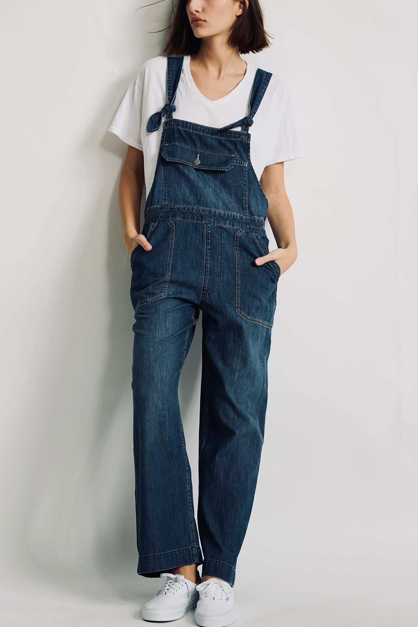 Tess Relaxed Overall - Seymour Indigo