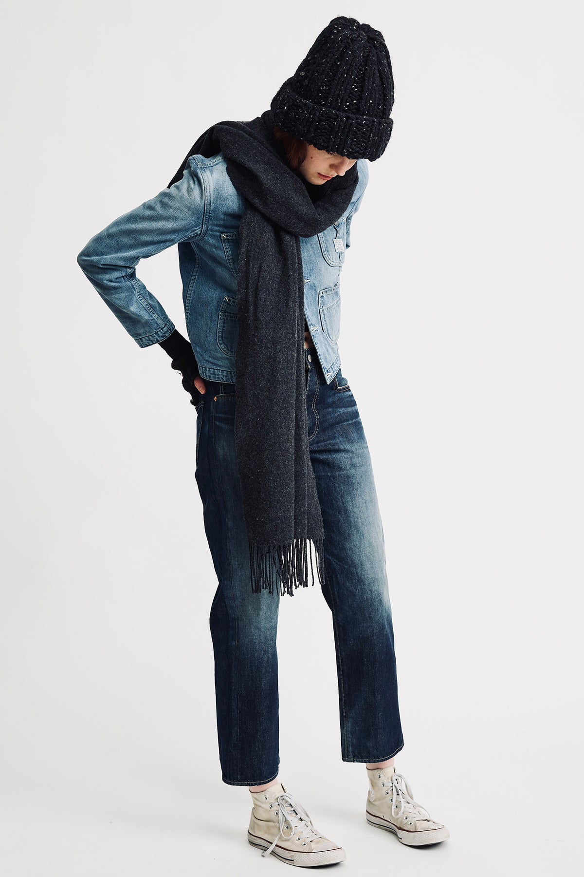 Lindsay Slim Boyfriend Jean - Dewitt Blue