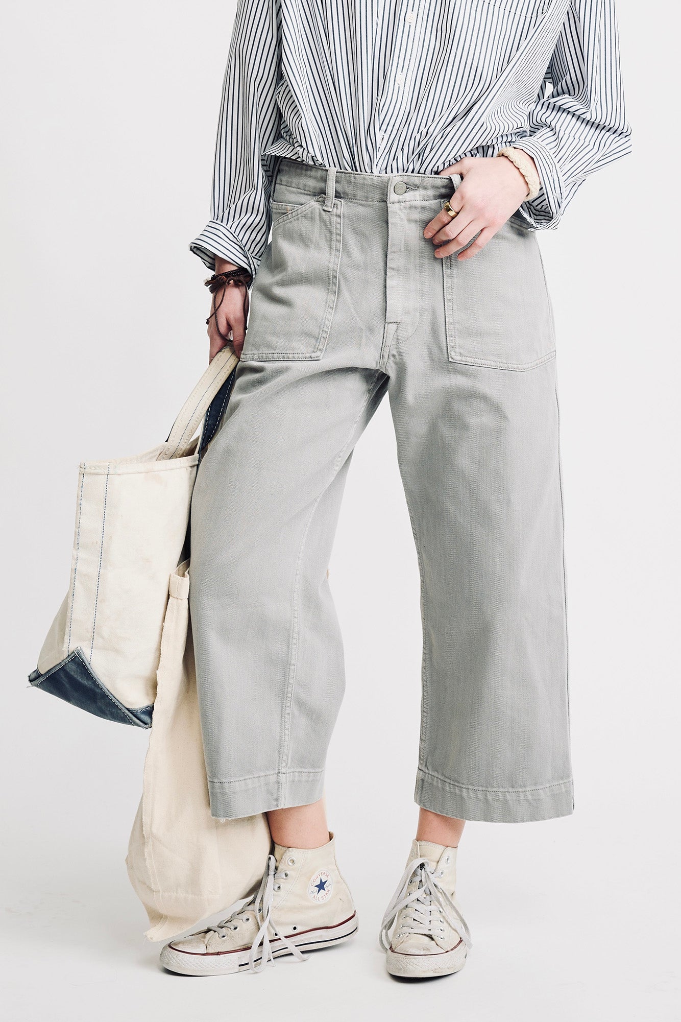 Georgia Work Pant - Medium Grey