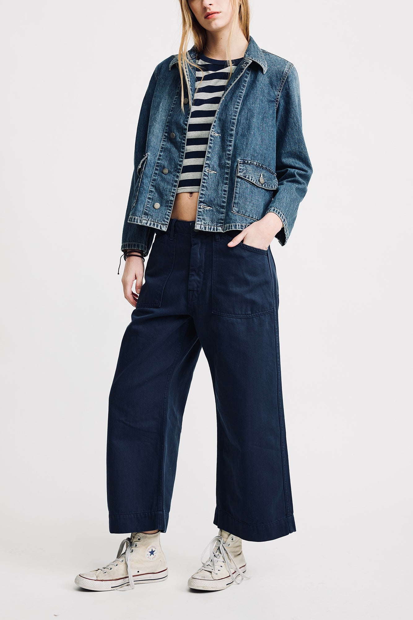 Georgia Work Pant - Midnight Navy Blue