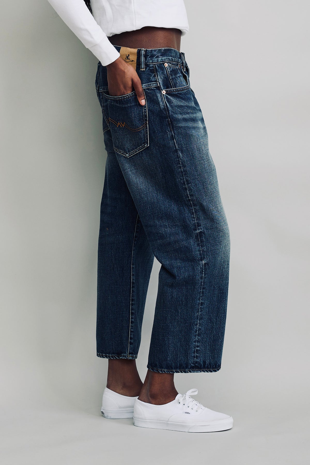 Haisley Slouch Boyfriend Jean - Sloane Indigo