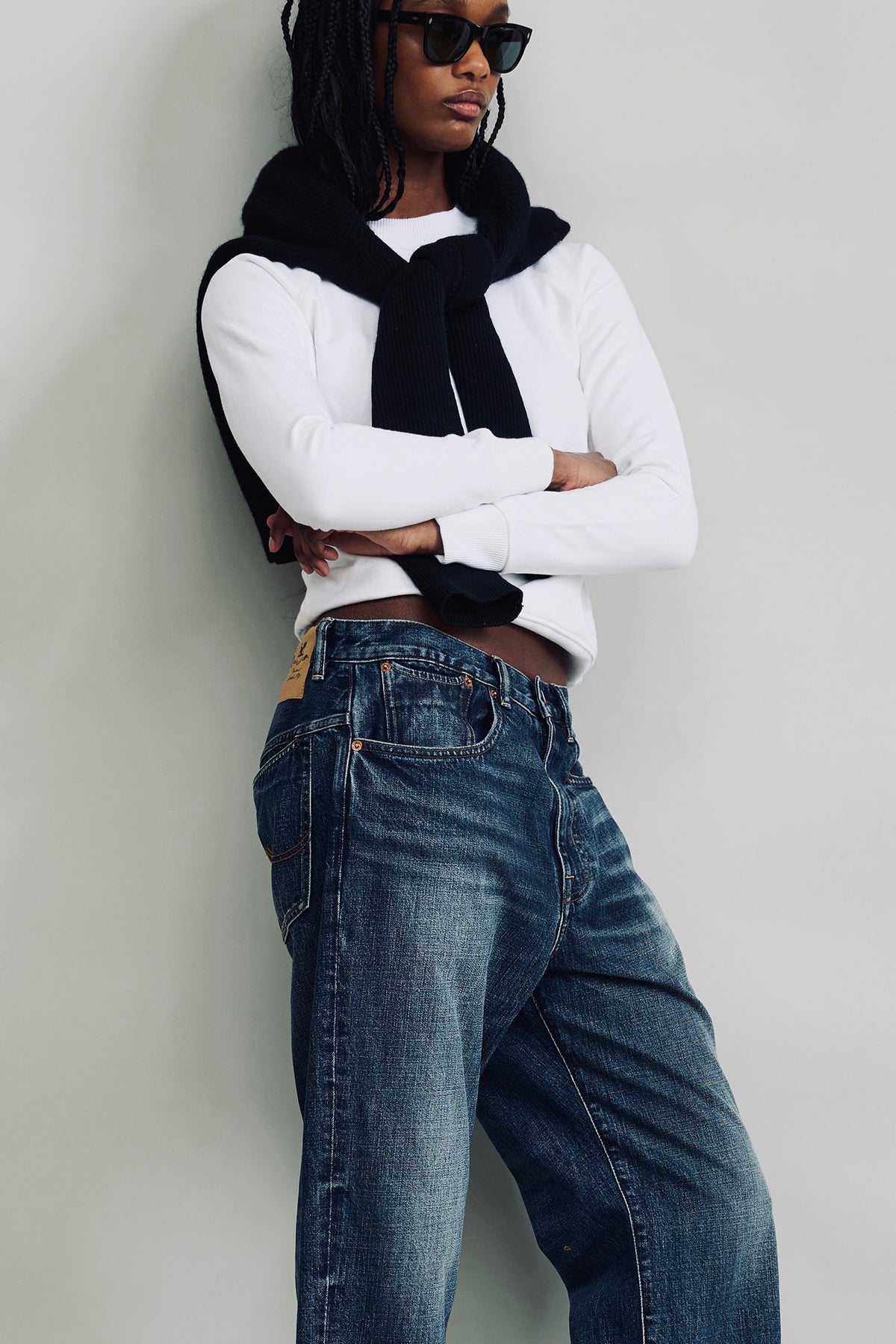 Haisley Slouch Boyfriend Jean - Sloane Indigo
