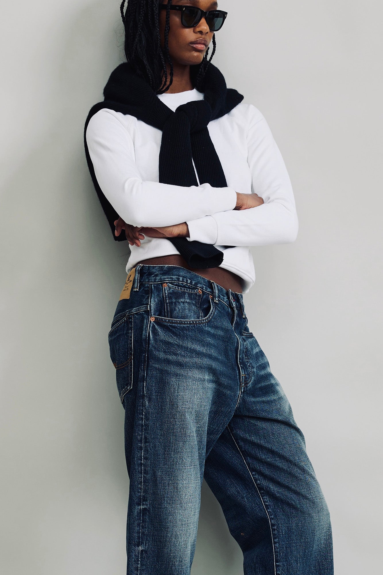 Haisley Slouch Boyfriend Jean - Sloane Indigo