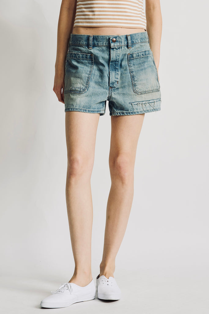 Deck Short - Reed Indigo