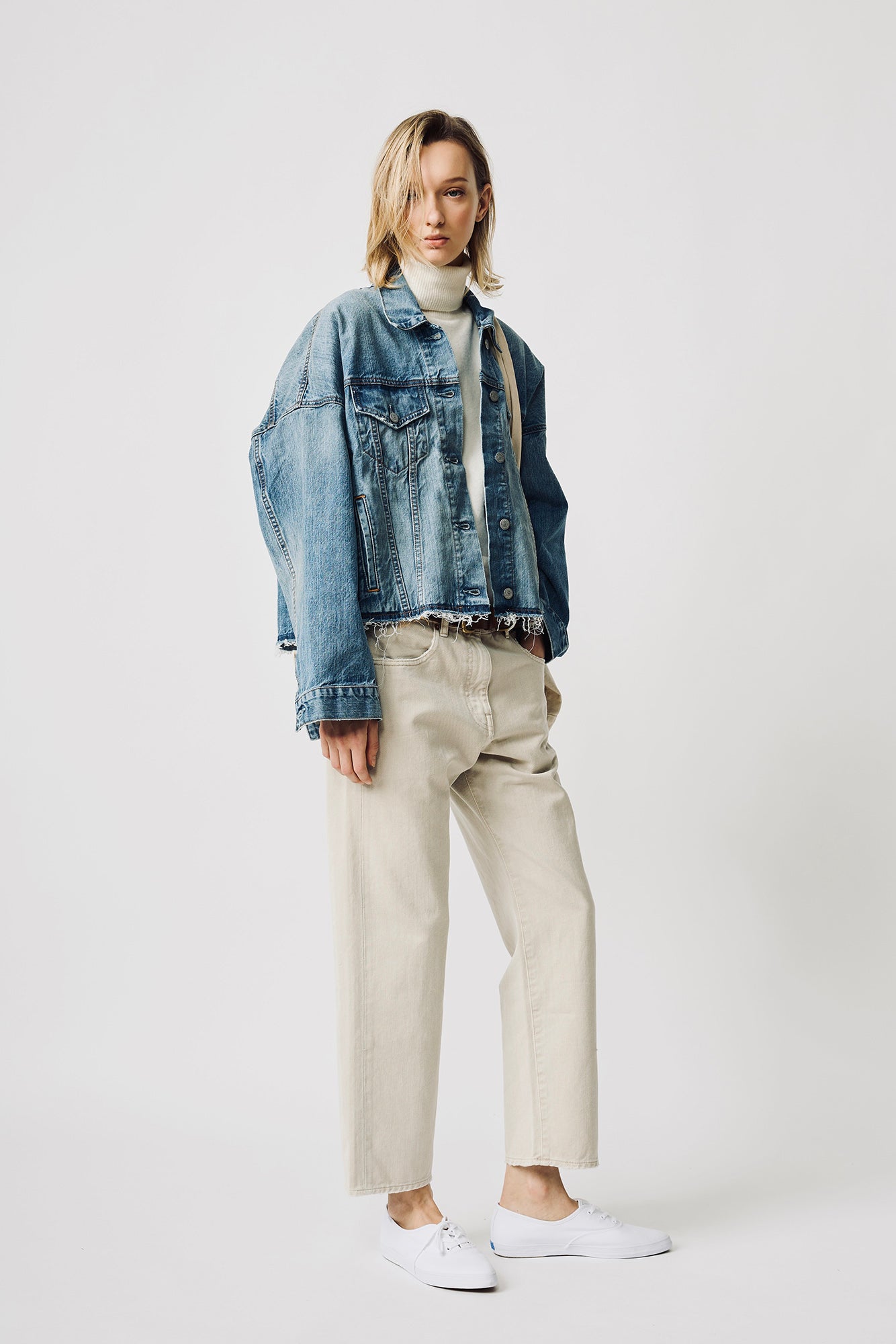 Lucy Boyfriend - Barley Khaki - Denimist
