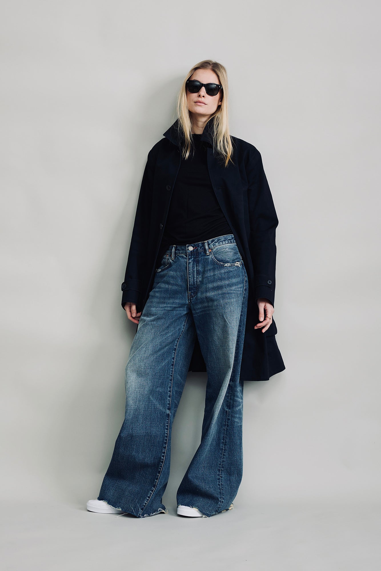Myla Flare Jean - Burke Indigo
