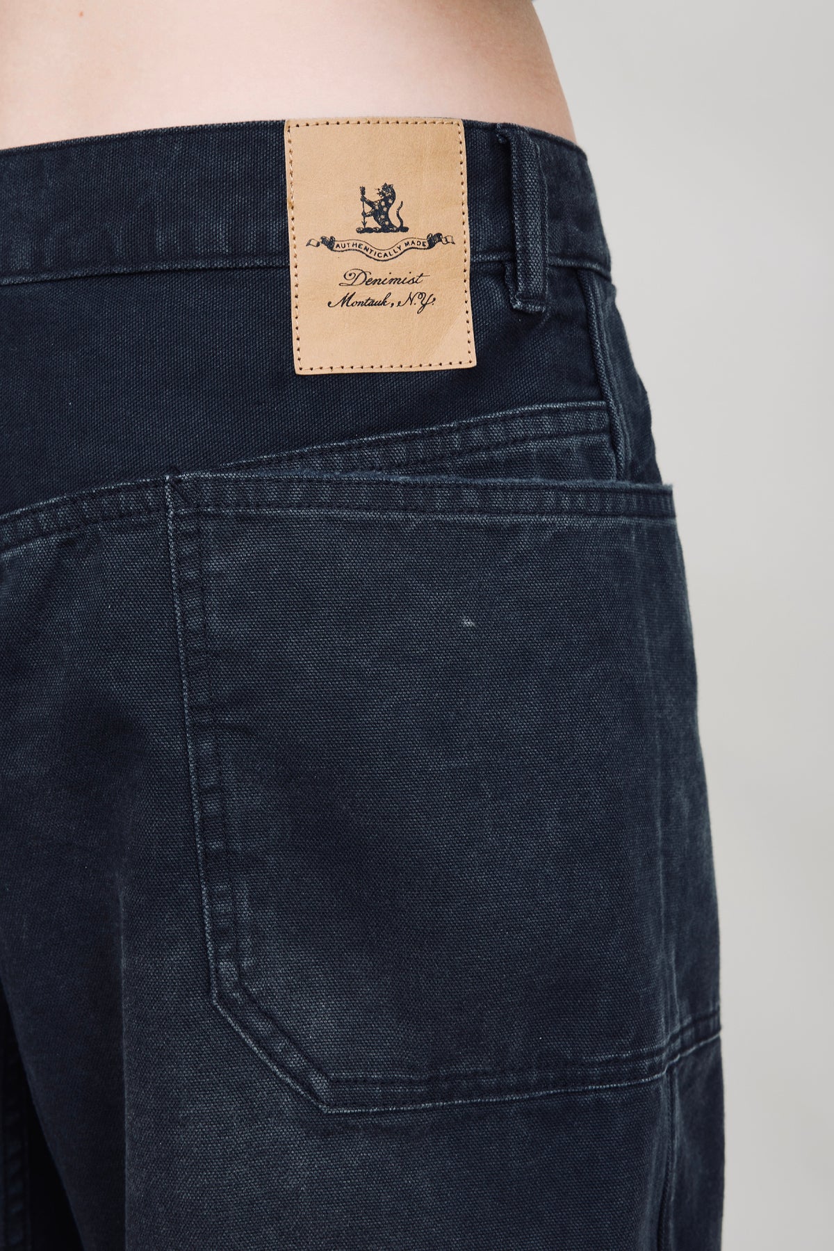 Bella Utility Pant - Worn Black Canvas