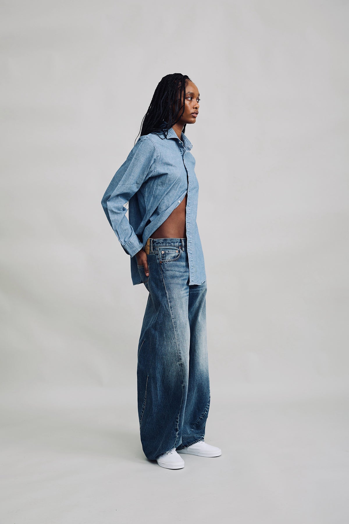 Remy Barrel Jean - Burke Indigo