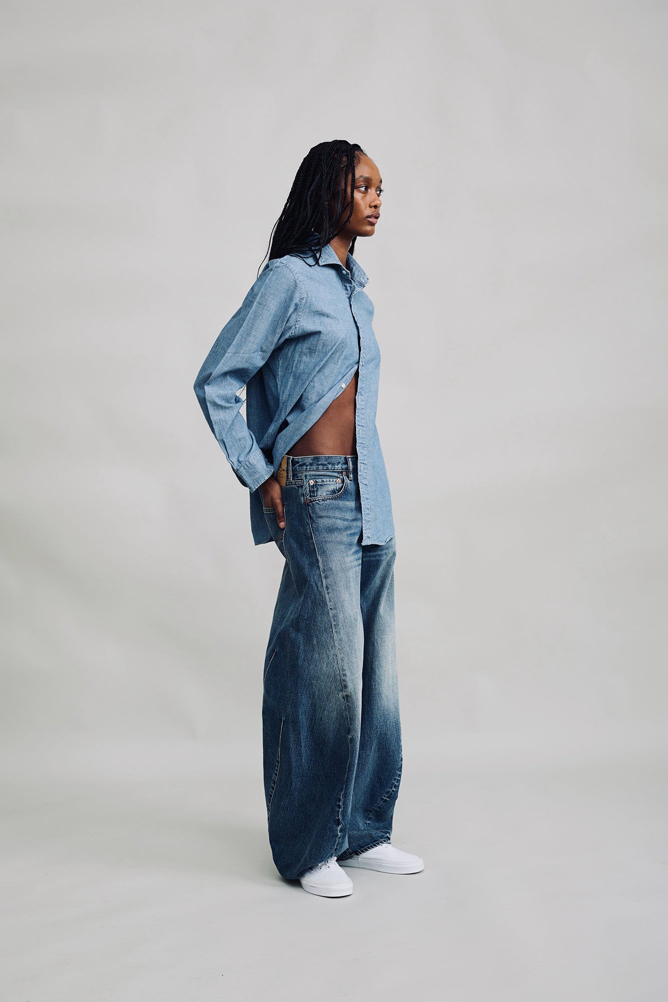 Remy Barrel Jean - Burke Indigo