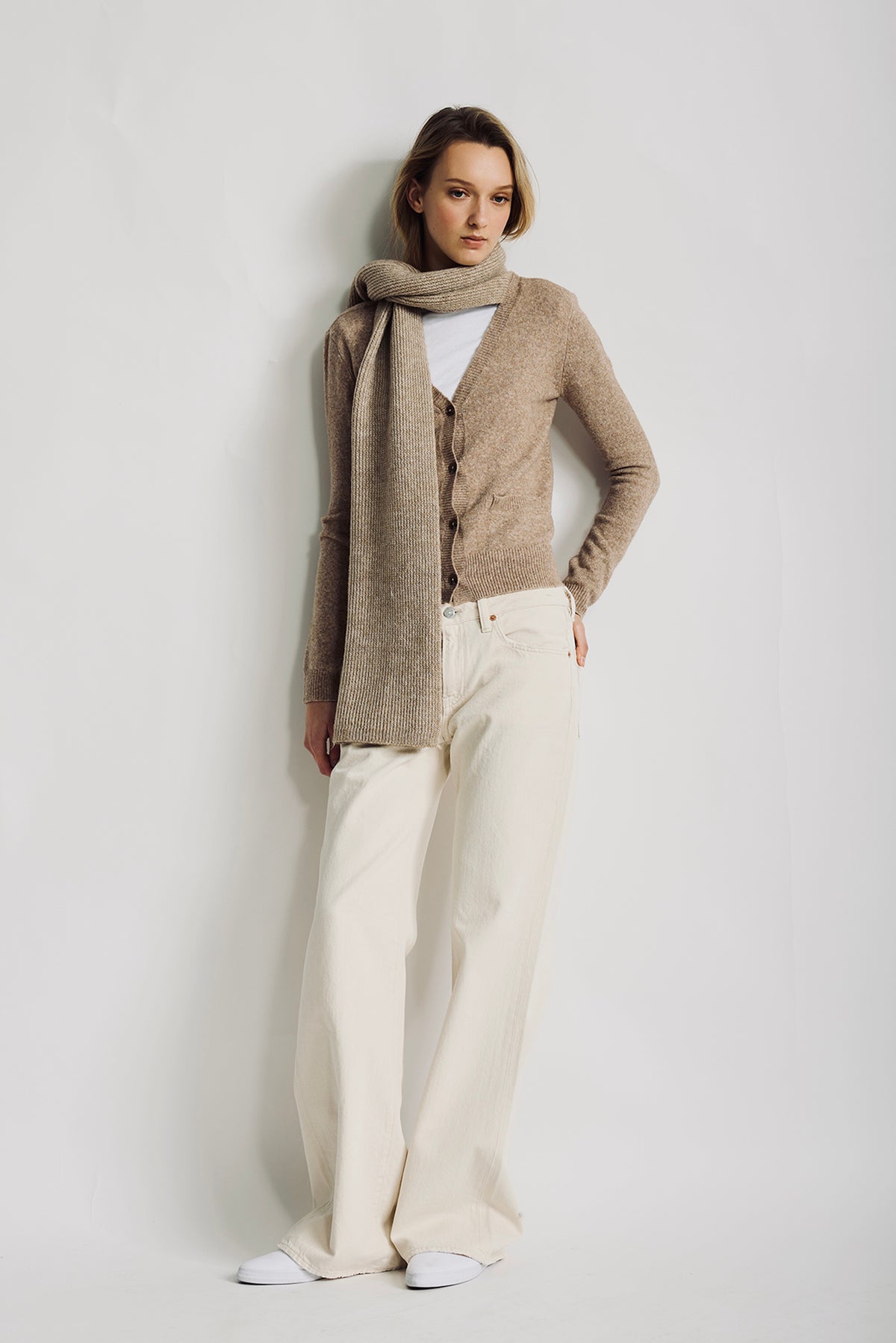 Flynn Cardigan - Light Brown