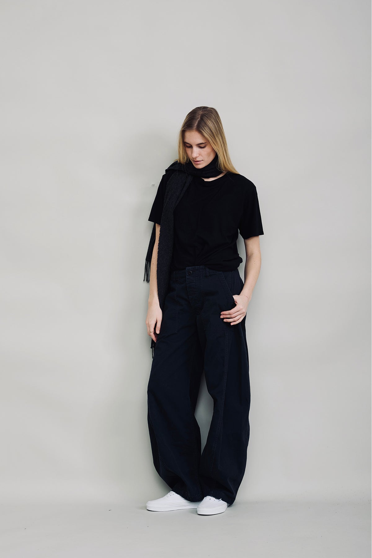 Remy Barrel Utility Pant - Black
