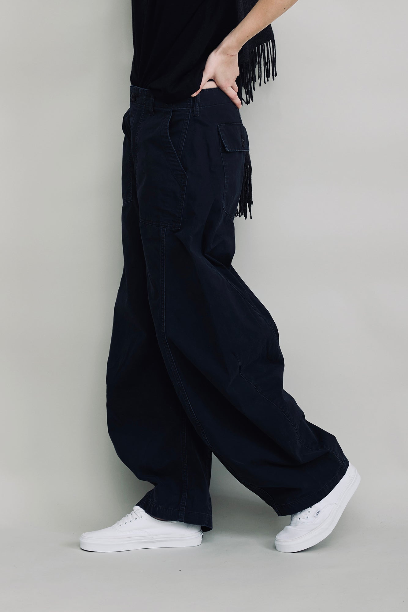 Remy Barrel Utility Pant - Black