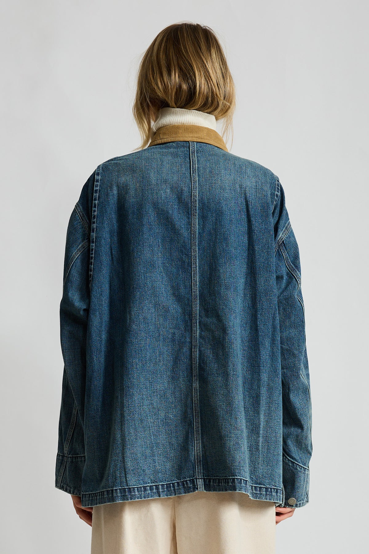 Ashley Chore Jacket - Shane Indigo