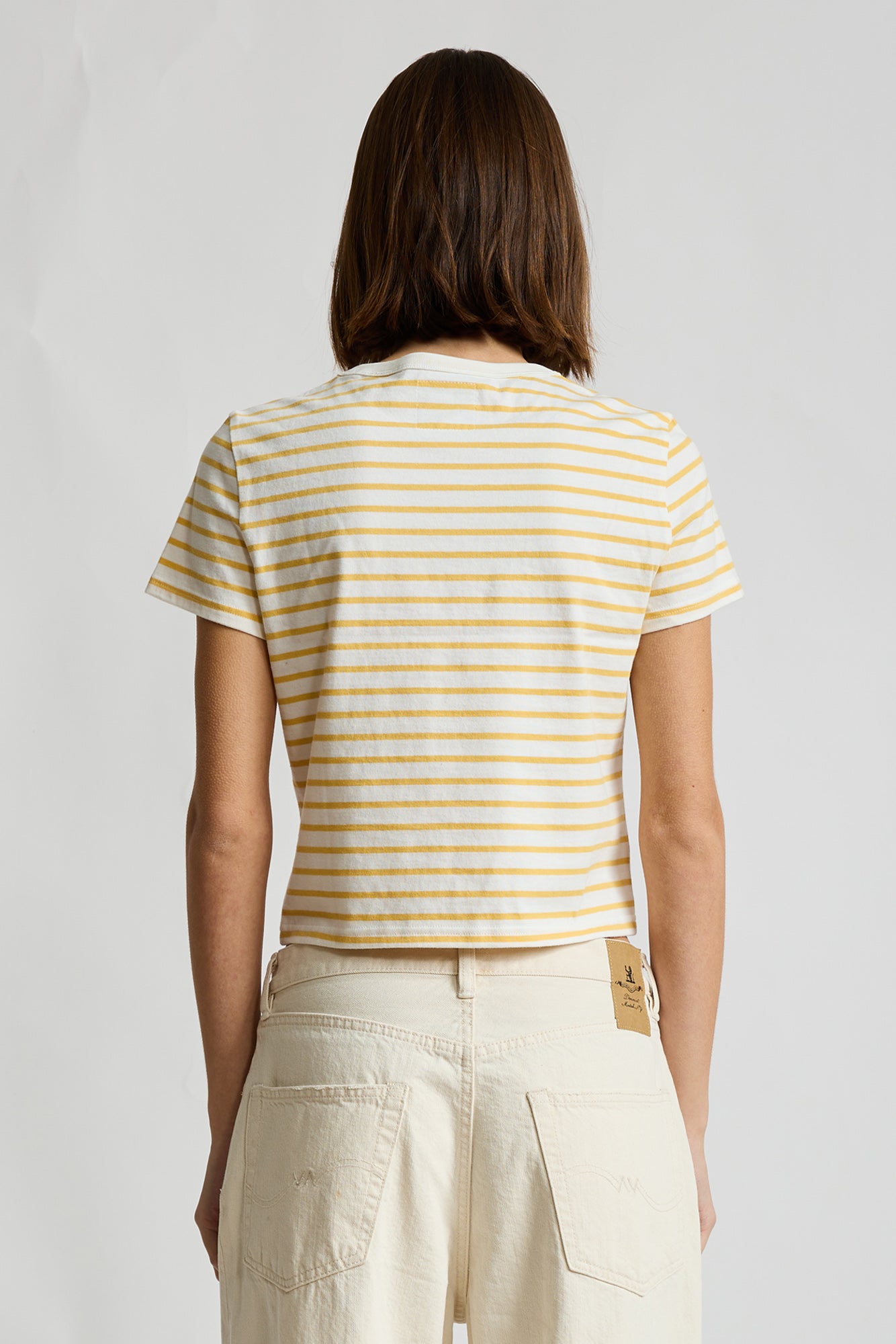 Lee Baby Striped Tee - Yellow Stripe Multi