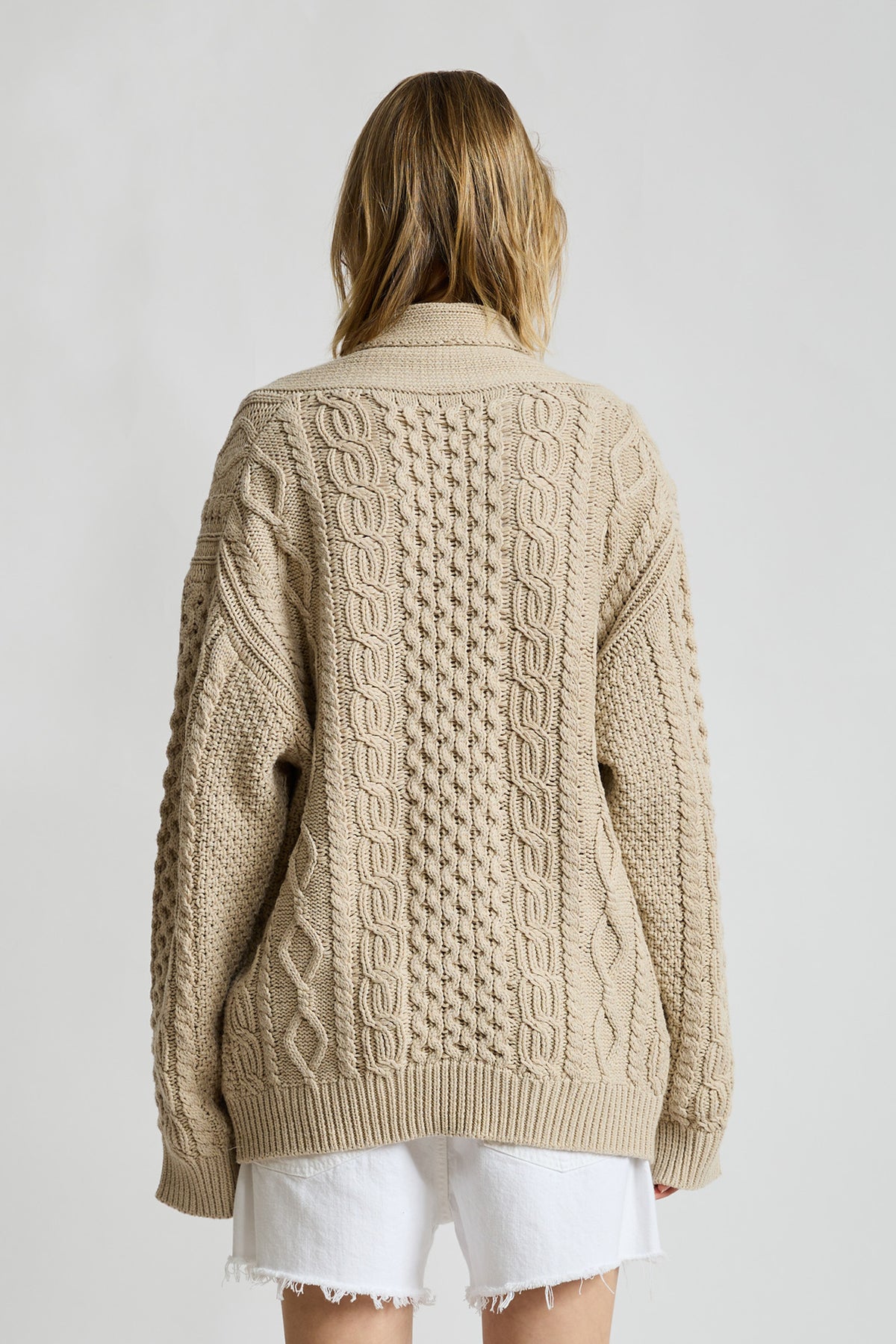 Taryn Toggle Sweater - Heather Khaki