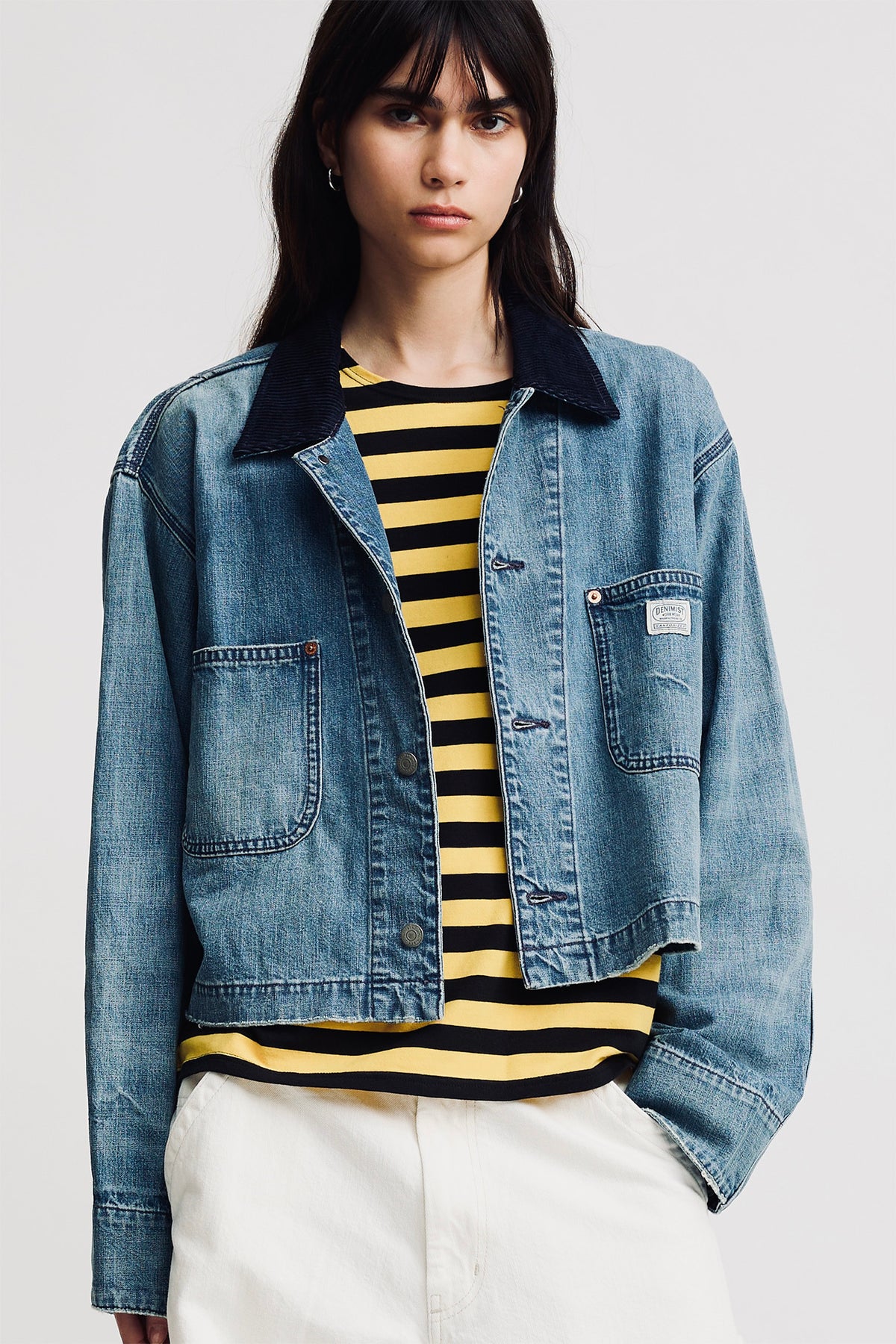 Kurze Arbeitsjacke - Galton Indigo
