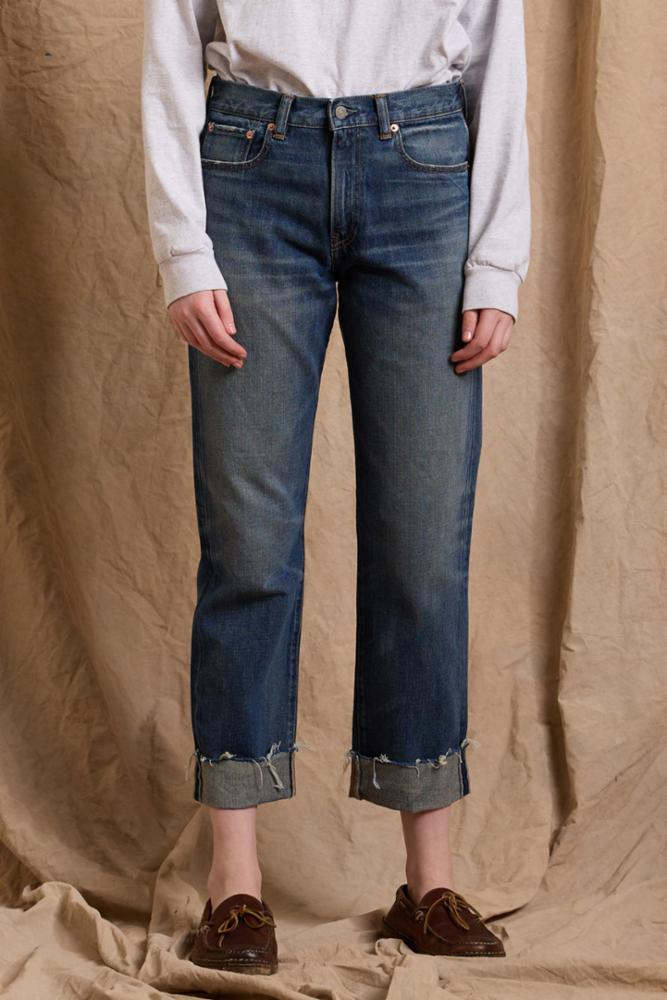 Cuffed Lindsay Slim Boyfriend Jean - Eldon | Denimist