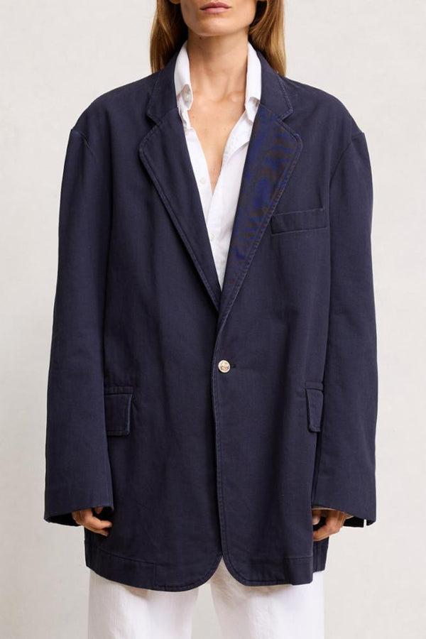 Deconstructed Blazer - Navy Blue - Denimist - denimist