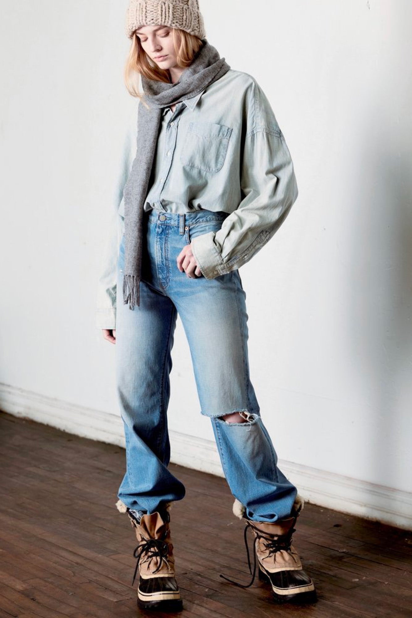 Dena Jean - Alsen Indigo w/ Knee Slash