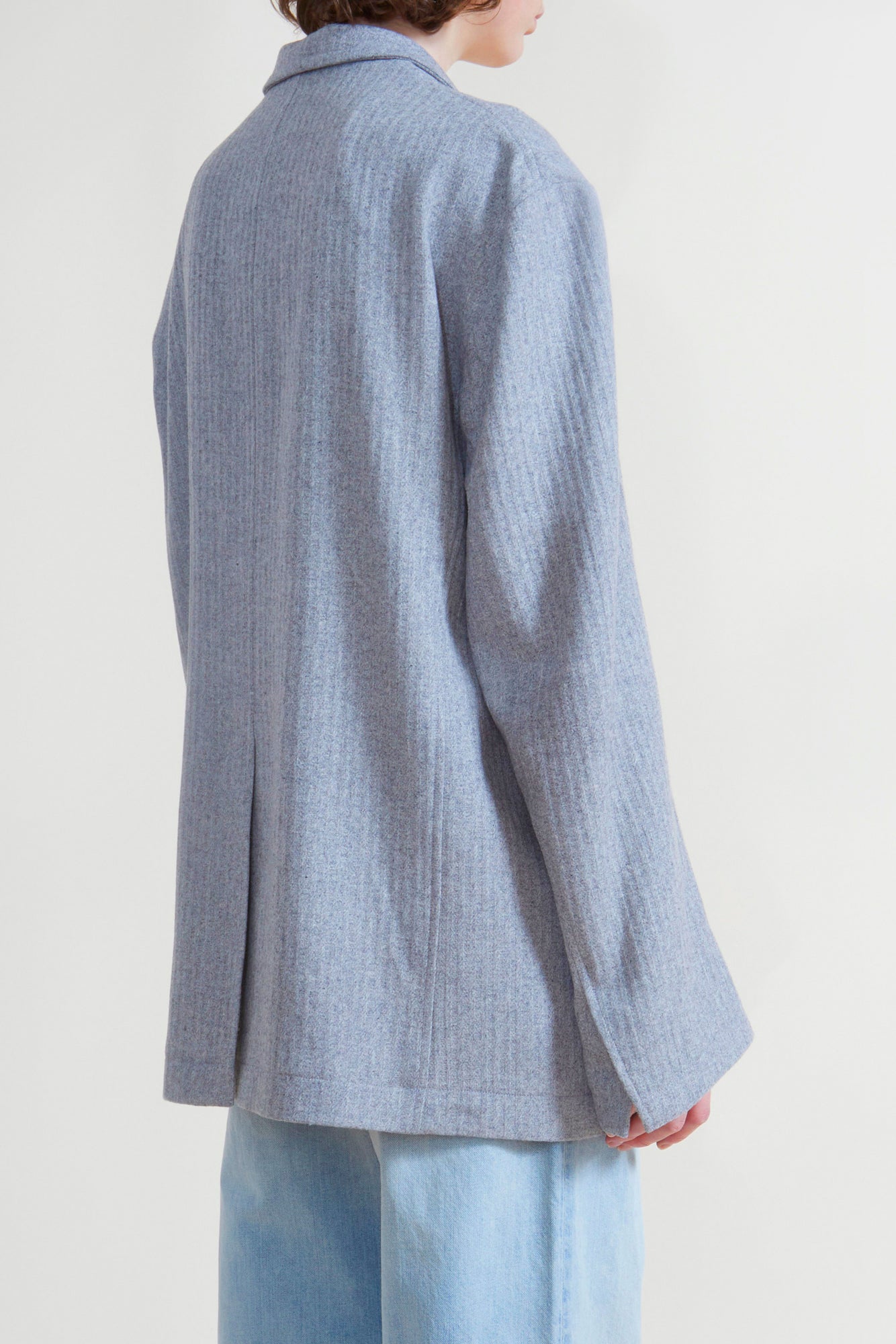 Deconstructed Blazer - Light Grey