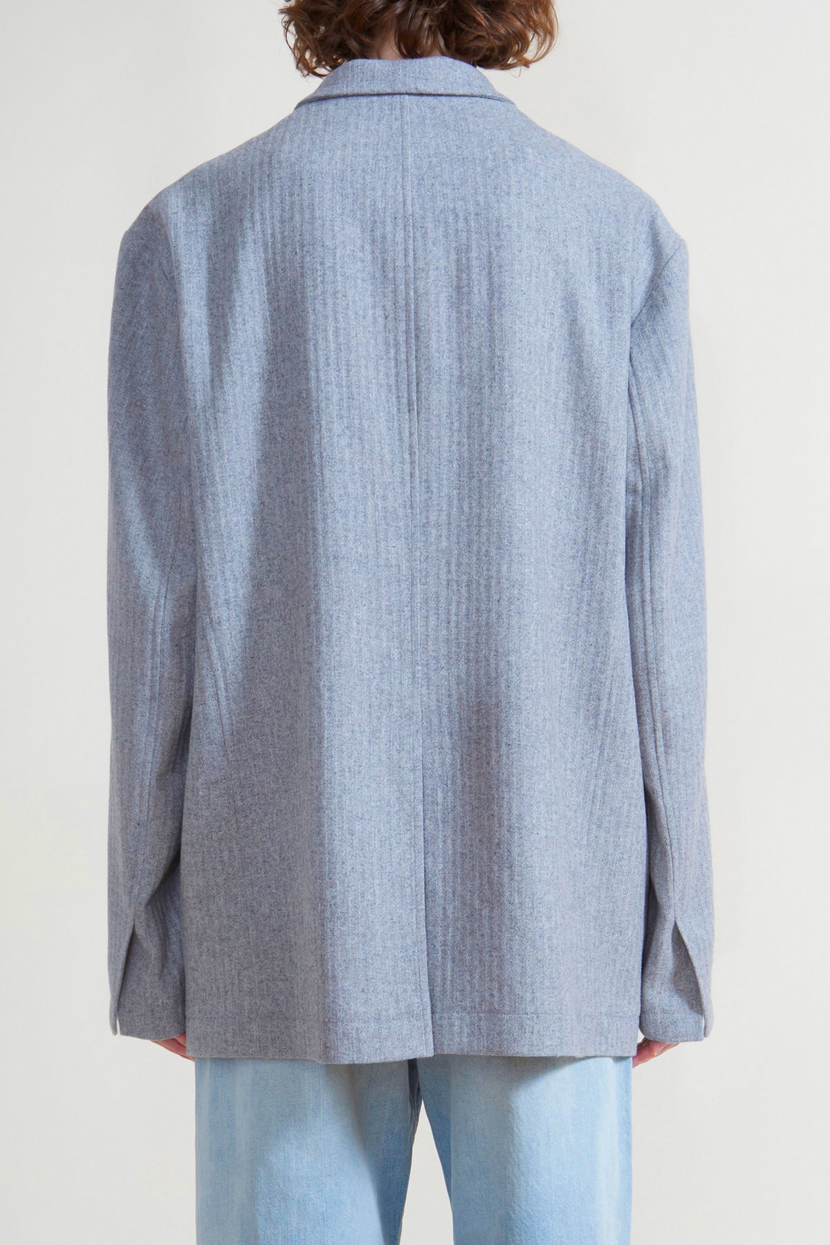 Deconstructed Blazer - Light Grey