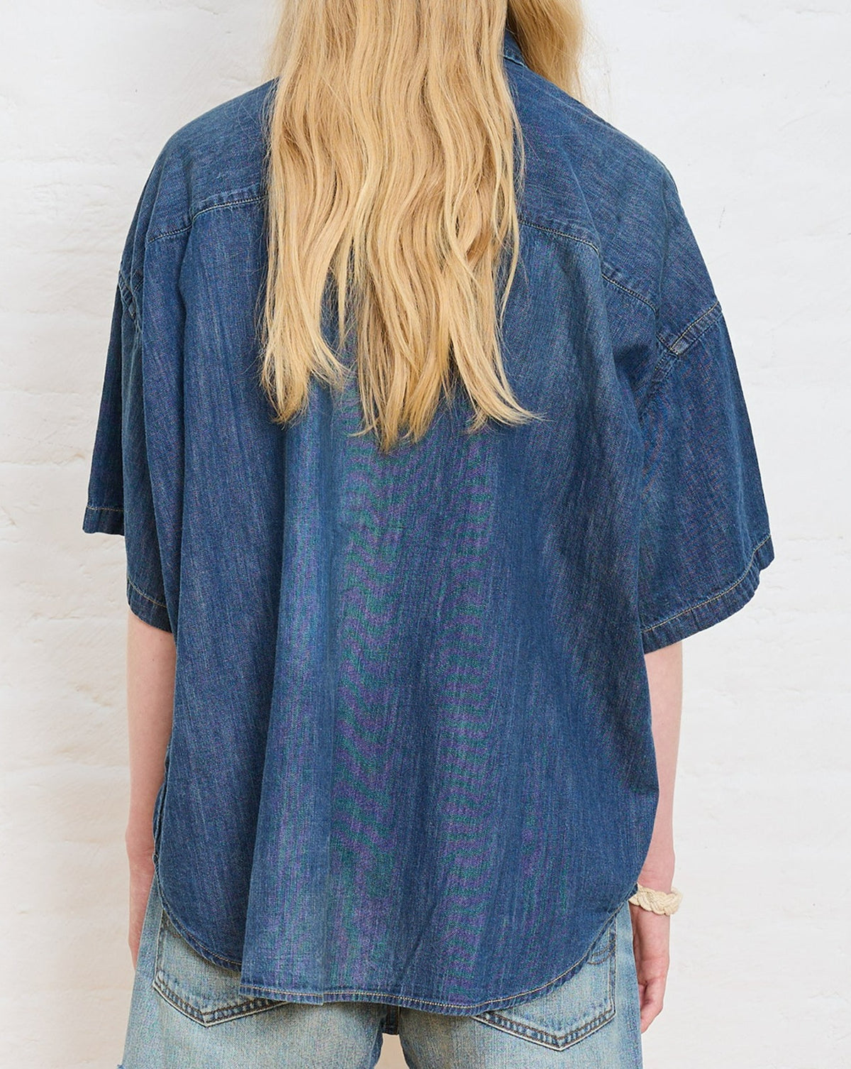 S/S Button Down Shirt - Seymour Indigo