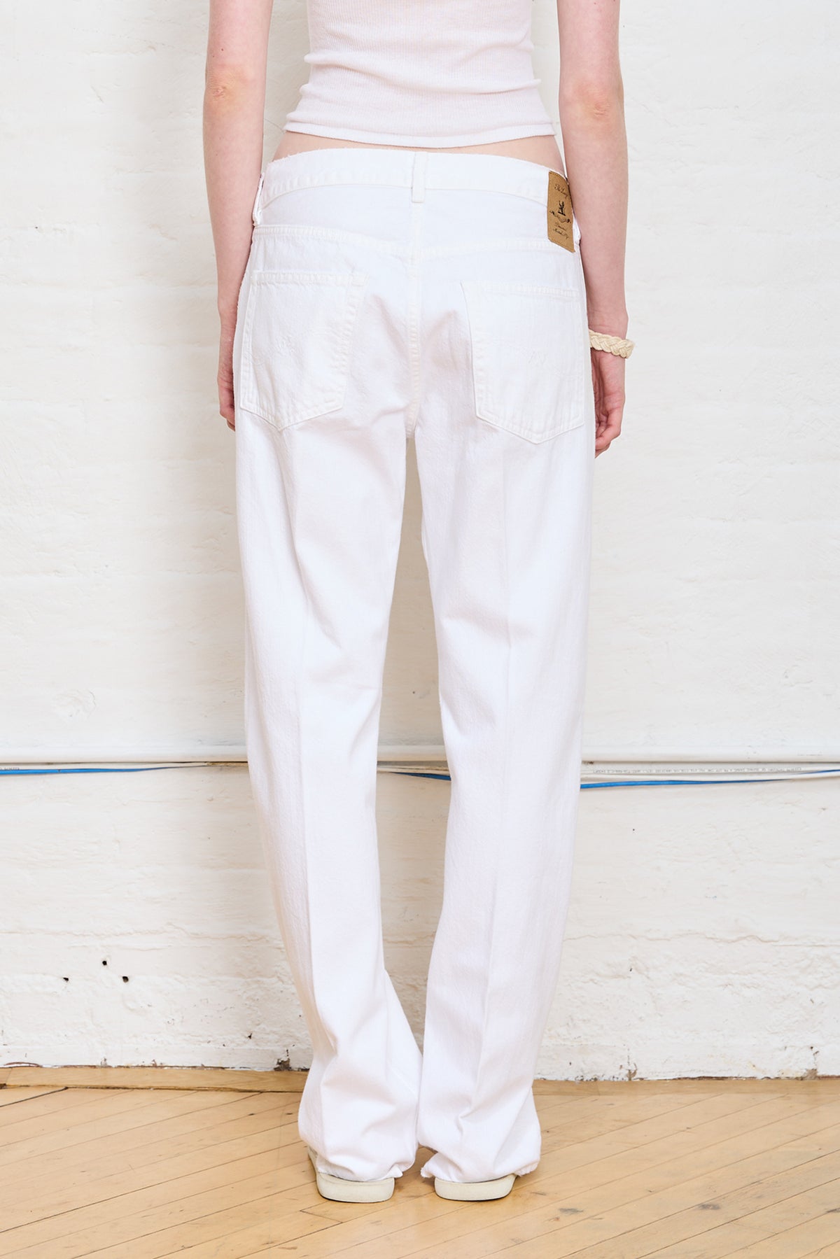 Lucy Boyfriend Jean - White Wash