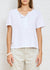 Henley T - White