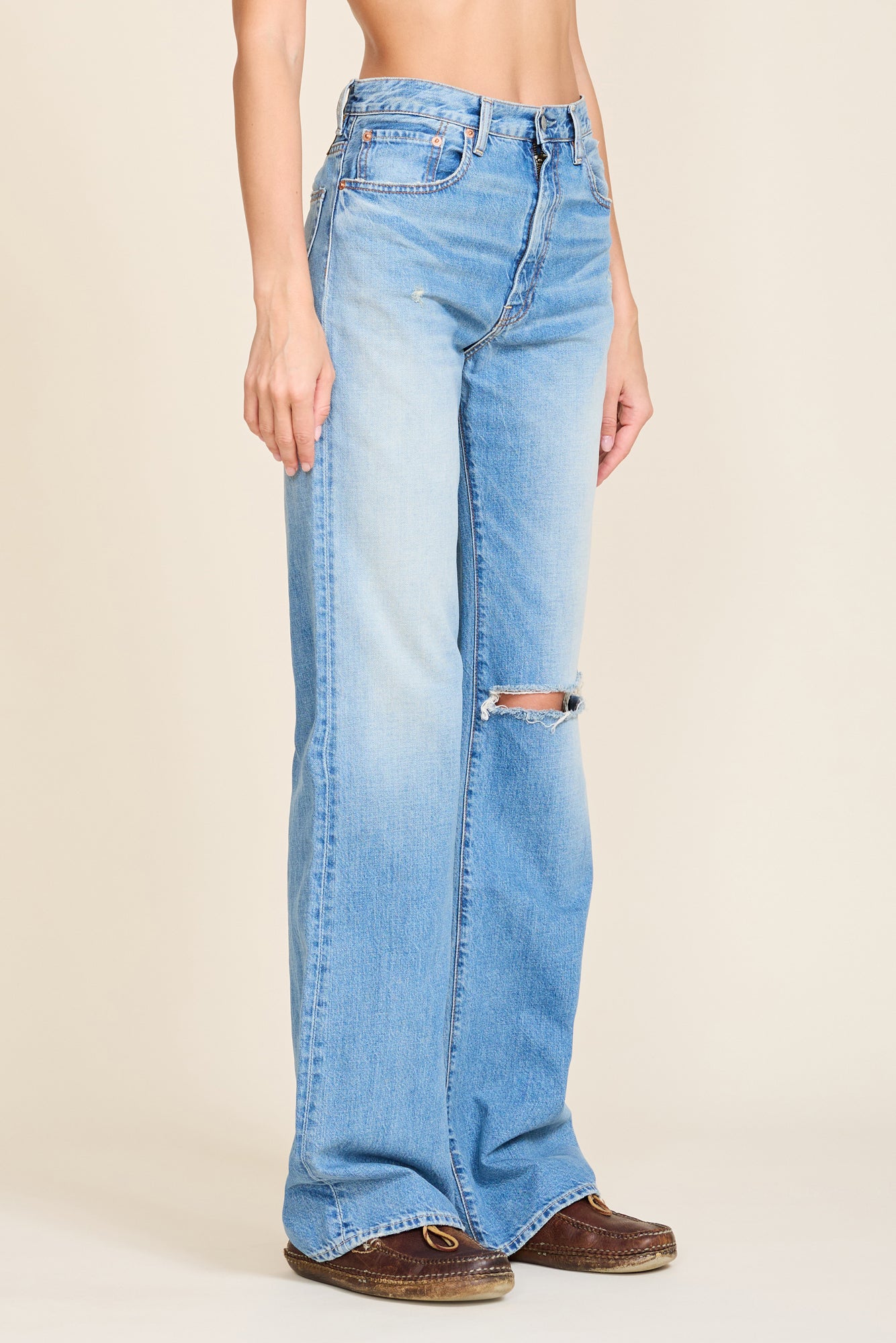 Dena Jean - Alsen Indigo w/ Knee Slash