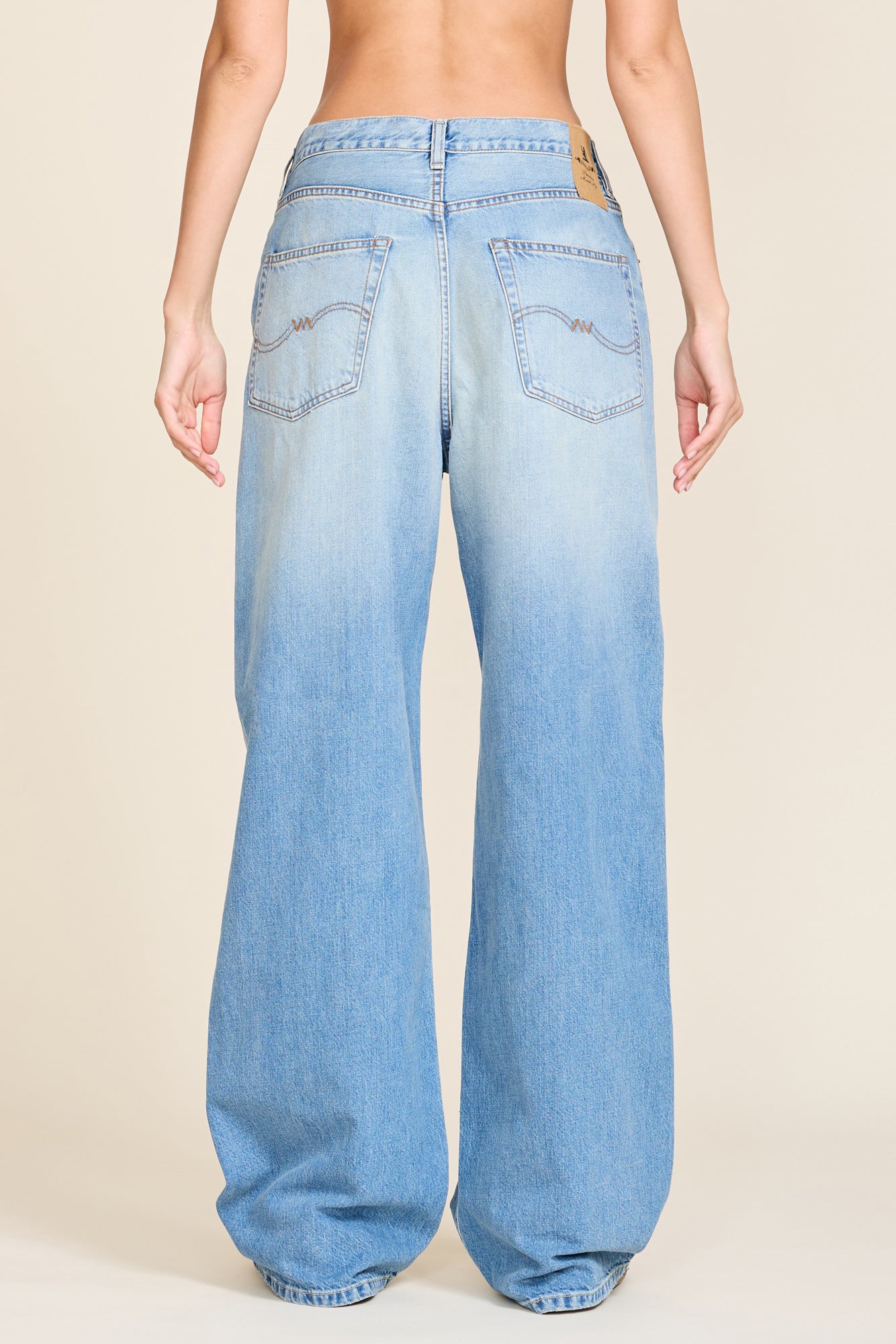 Teri Wide Leg Jean - Alsen Indigo