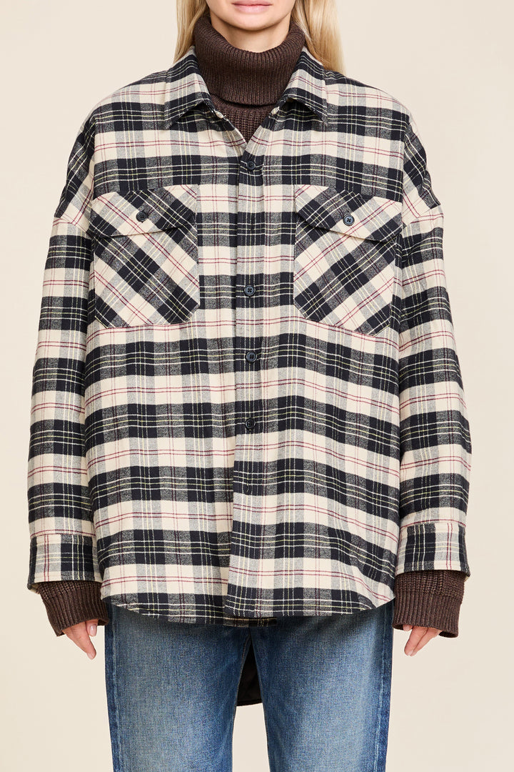 Cpo Shirt Jacket - BEIGE/BLACK PLAID / XS / DSW5361