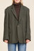 Deconstructed Blazer - Dark Olive