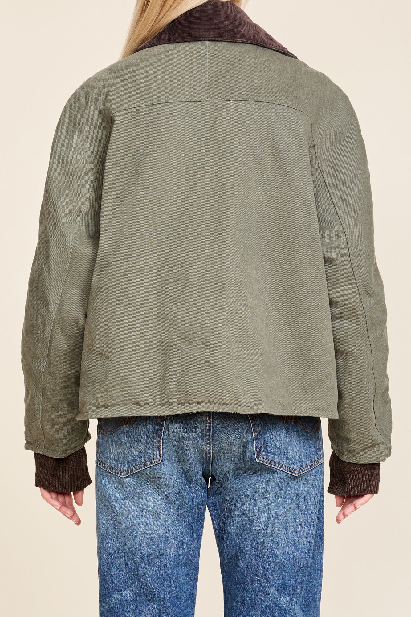 Oversized Field Jacket - Olive