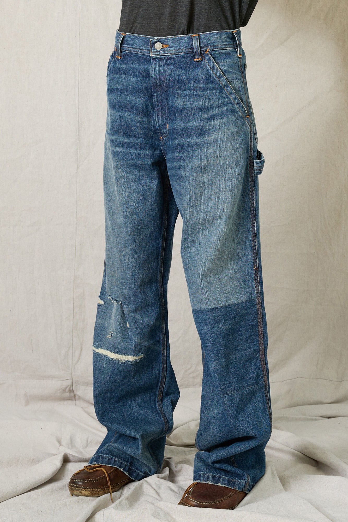 Teri Wide Leg Carpenter Jean - Eldon