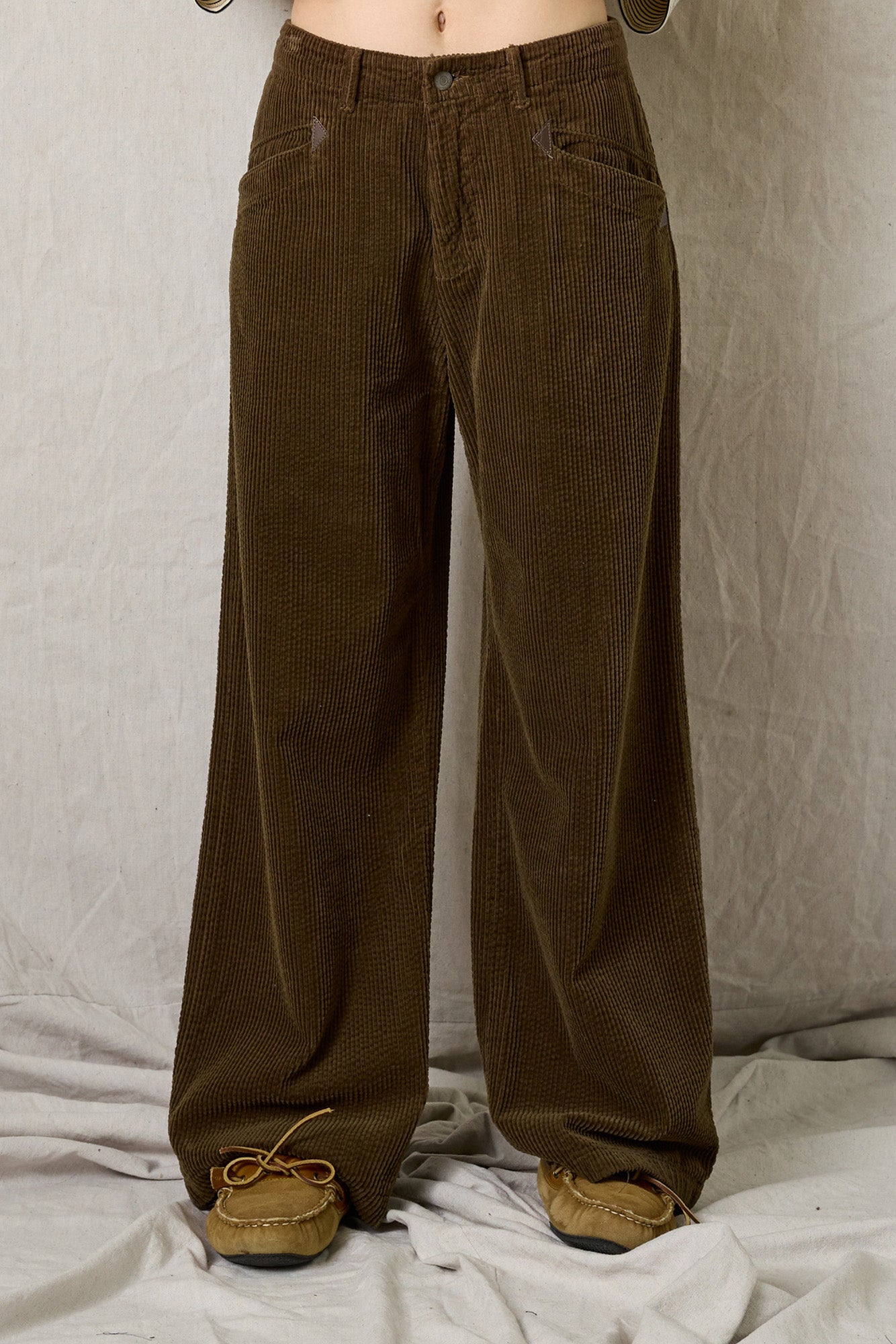 Teri Wide leg Cord Work Pant