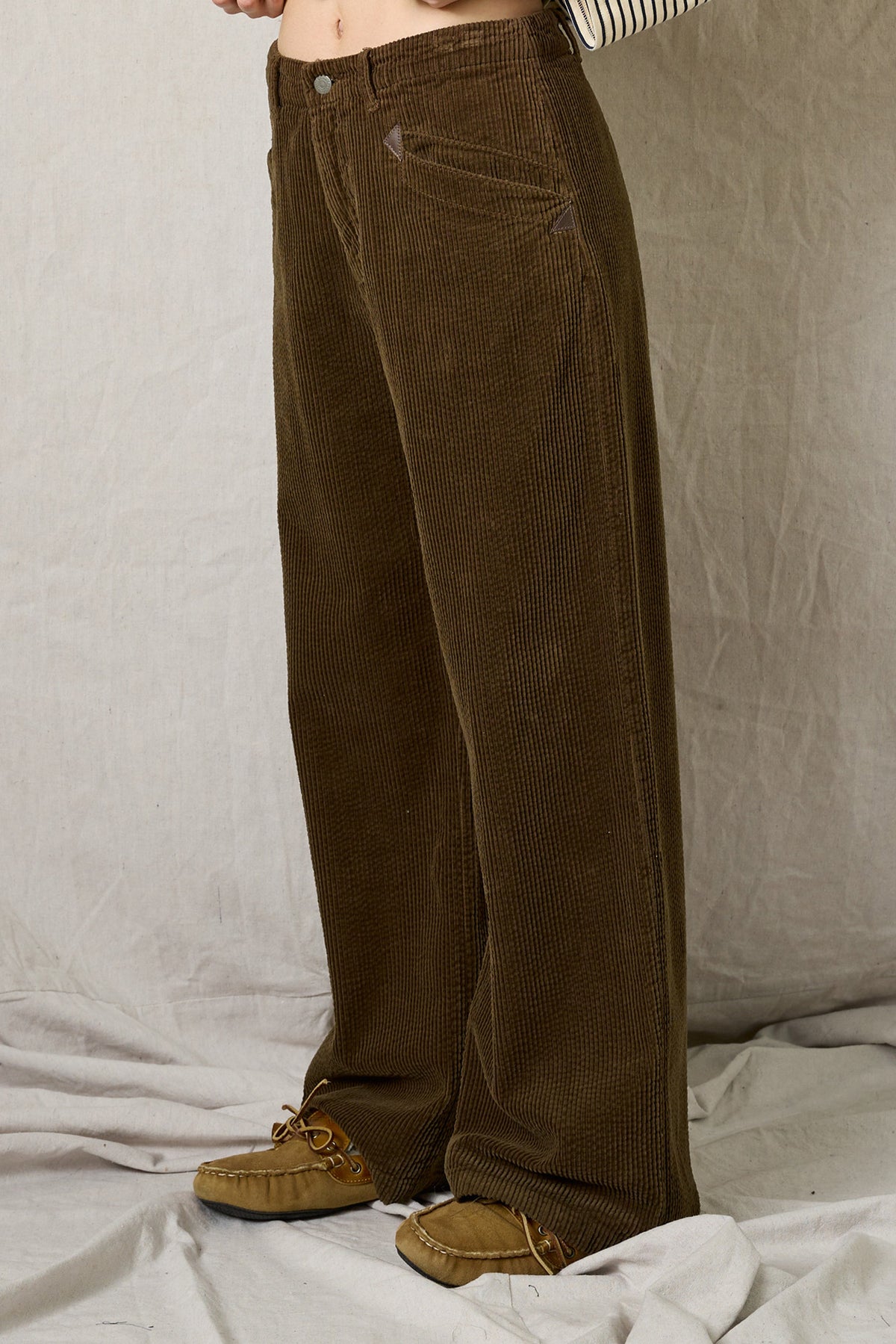 Teri Wide leg Cord Work Pant