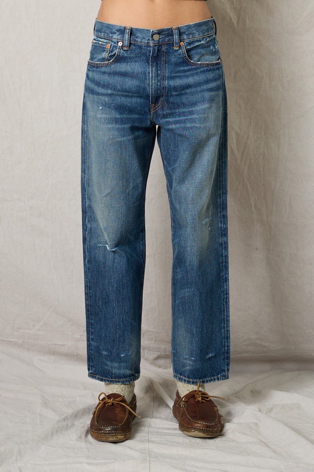 Lucy Boyfriend Jean - Eldon W/ Rips