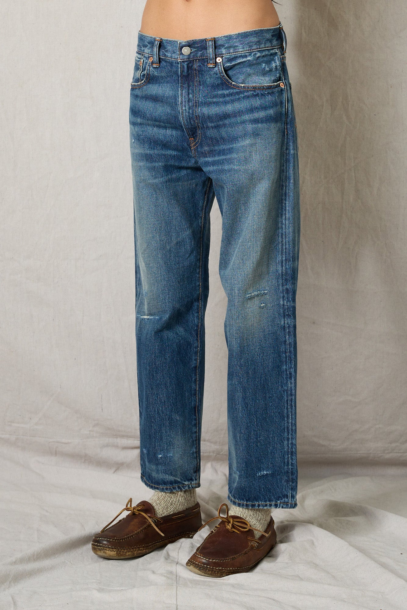 Lucy Boyfriend Jean - Eldon W/ Rips