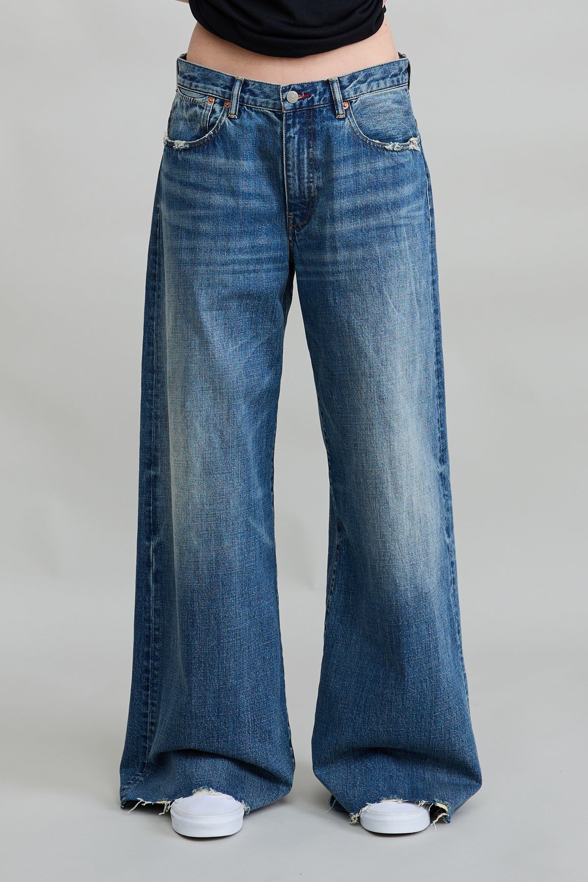 Myla Flare Jean - Burke Indigo